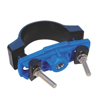 Compression Fittings Strap Saddle (Plastic)