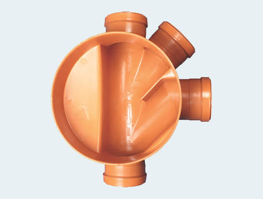 Right Hand 45° and 90° Junction