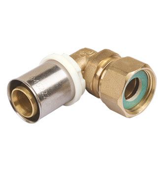 Female Threaded Elbow 90° with Screw Connection