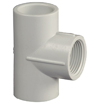Equal Tee (One Side Threaded)