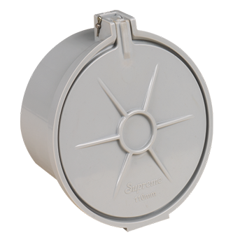 DRAIN OUTLET WITH FLAP