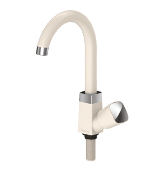 Swan Neck Sink Tap Round