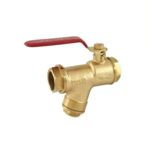 Y Strainer Bronze Ball Valve with Integral Strainer — 1085