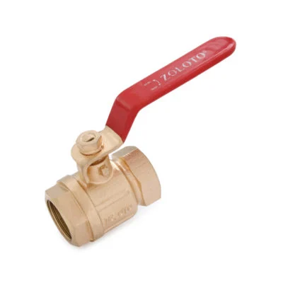 Bronze ball valve, screwed