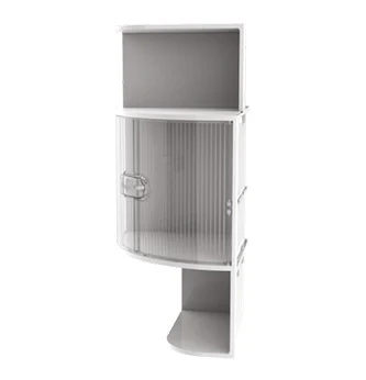 Corner Tray Konarc Corner Cabinet 3 Shelf