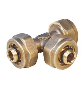 Brass Compression Equal Tee