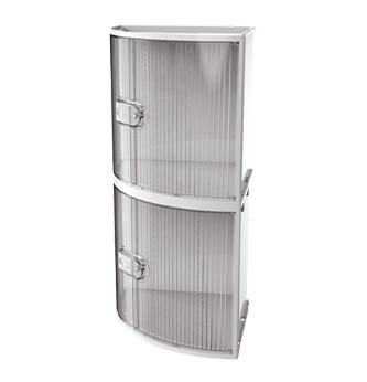 Konarc Corner Cabinet 2 Shelf