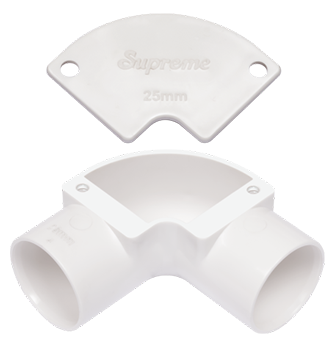 Inspection Elbow With Lid